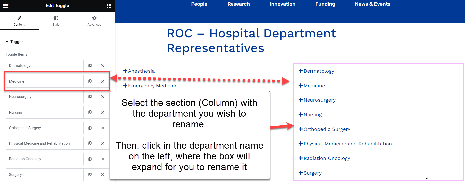 ROC Page - Renaming Department -2